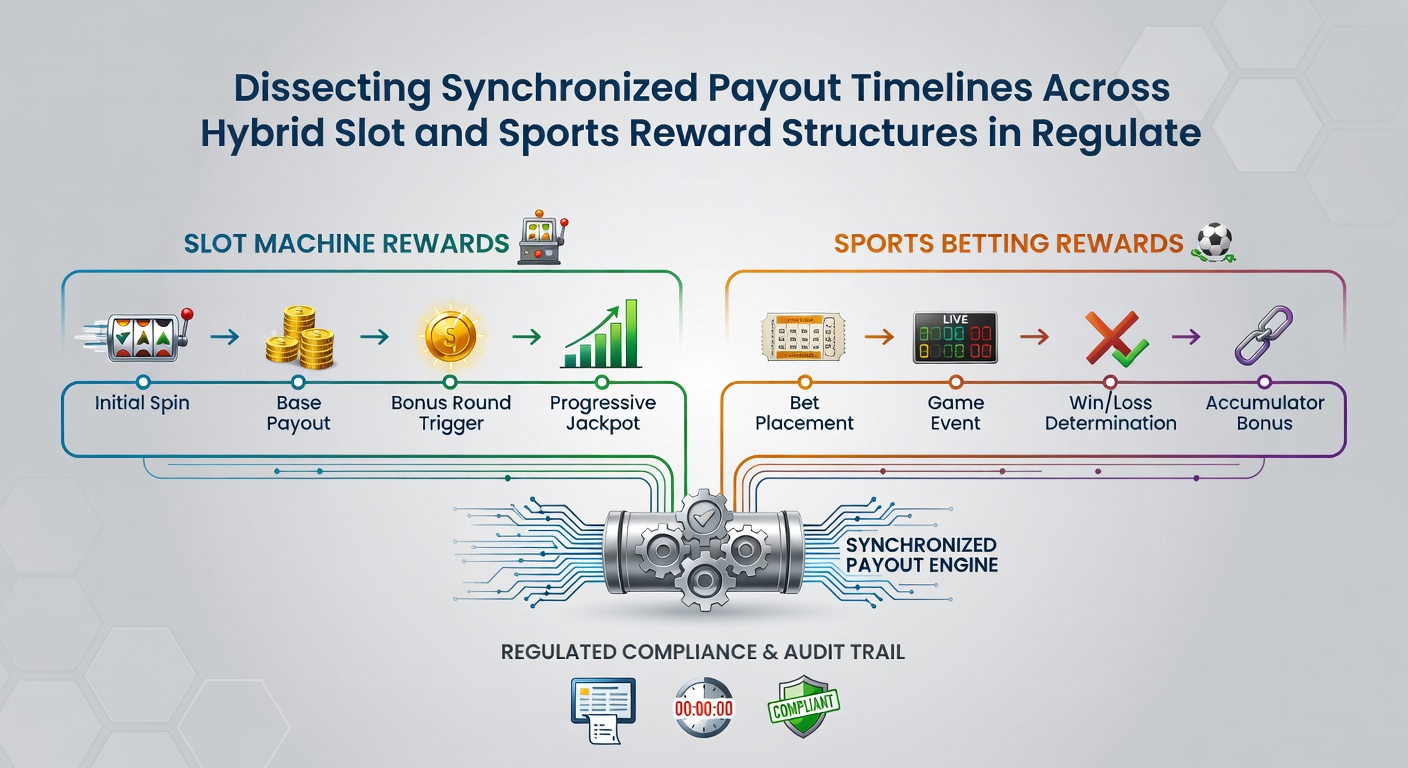 Chart illustrating timeline overlaps between slot spin completions and sports bet settlements