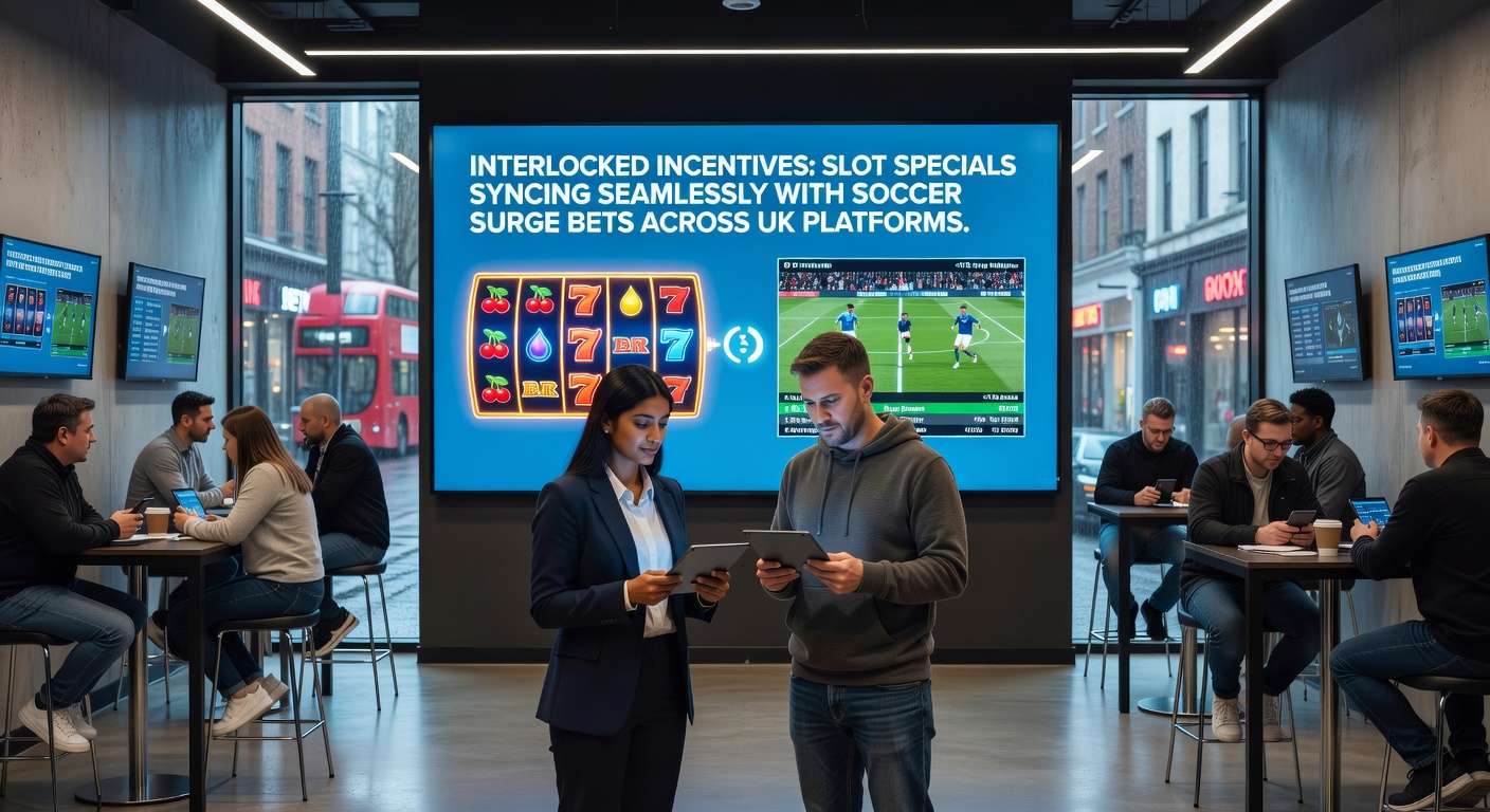 Screenshot of a UK betting app dashboard displaying slot special winnings converting to soccer surge bet options during a live Premier League match