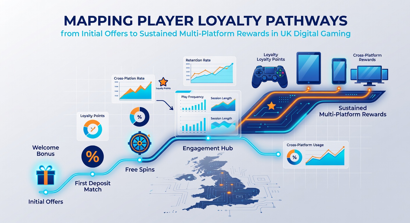 Flowchart illustrating loyalty point transfer between casino and sports betting sections on UK digital platforms